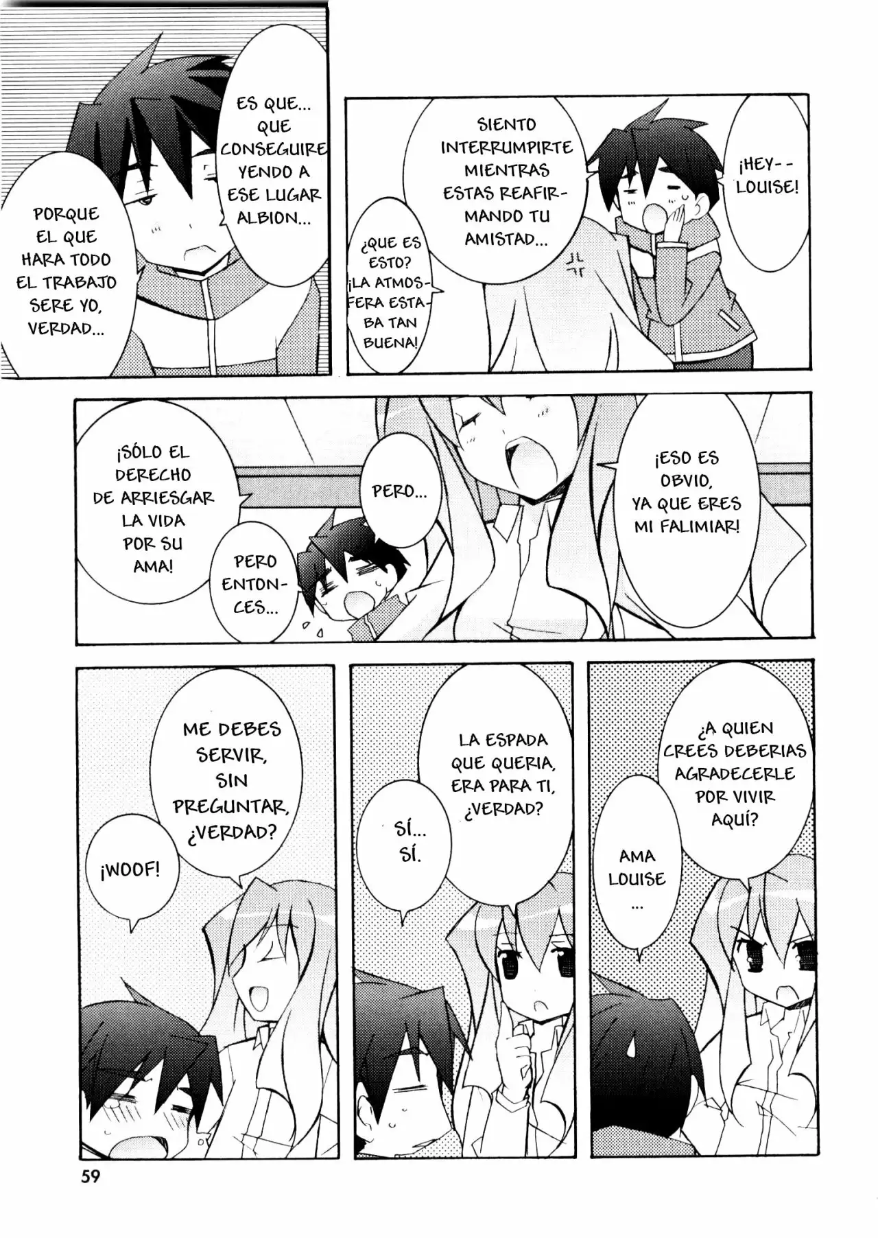 Zero no tsukaima capítulo 13 página 23