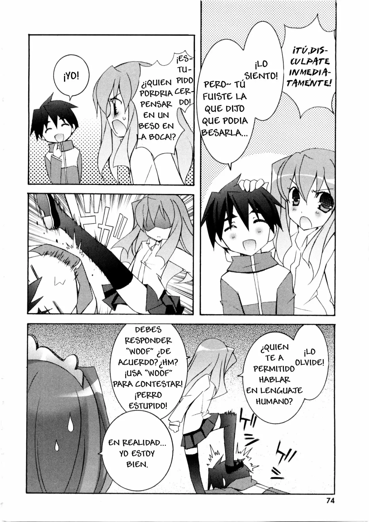 Zero no tsukaima capítulo 14 página 4