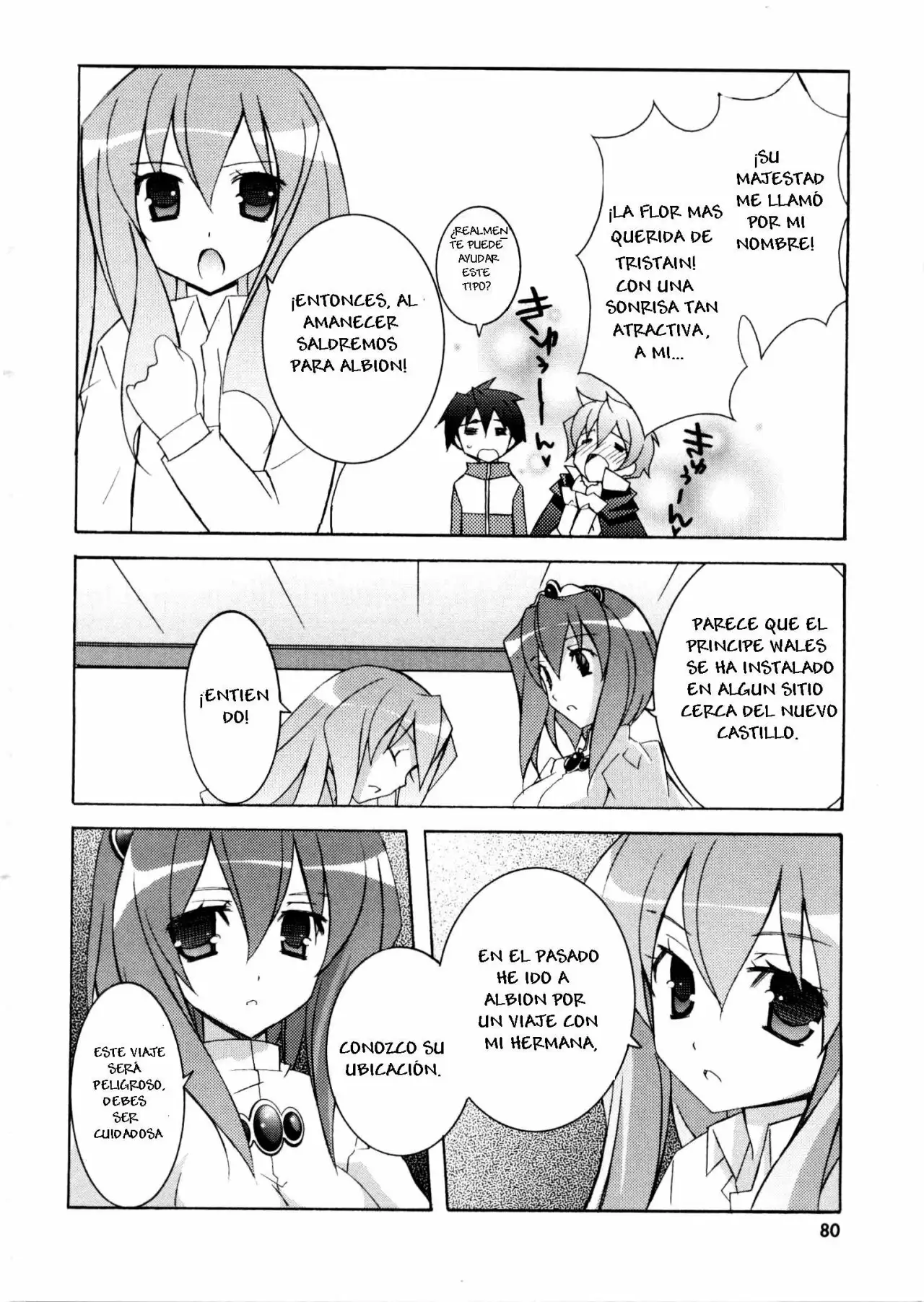 Zero no tsukaima capítulo 14 página 10