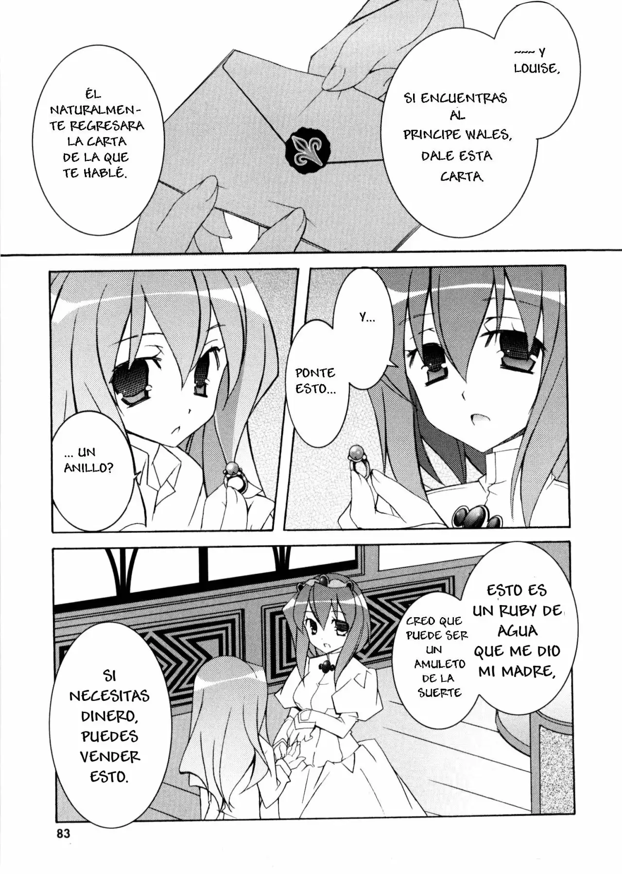 Zero no tsukaima capítulo 14 página 13