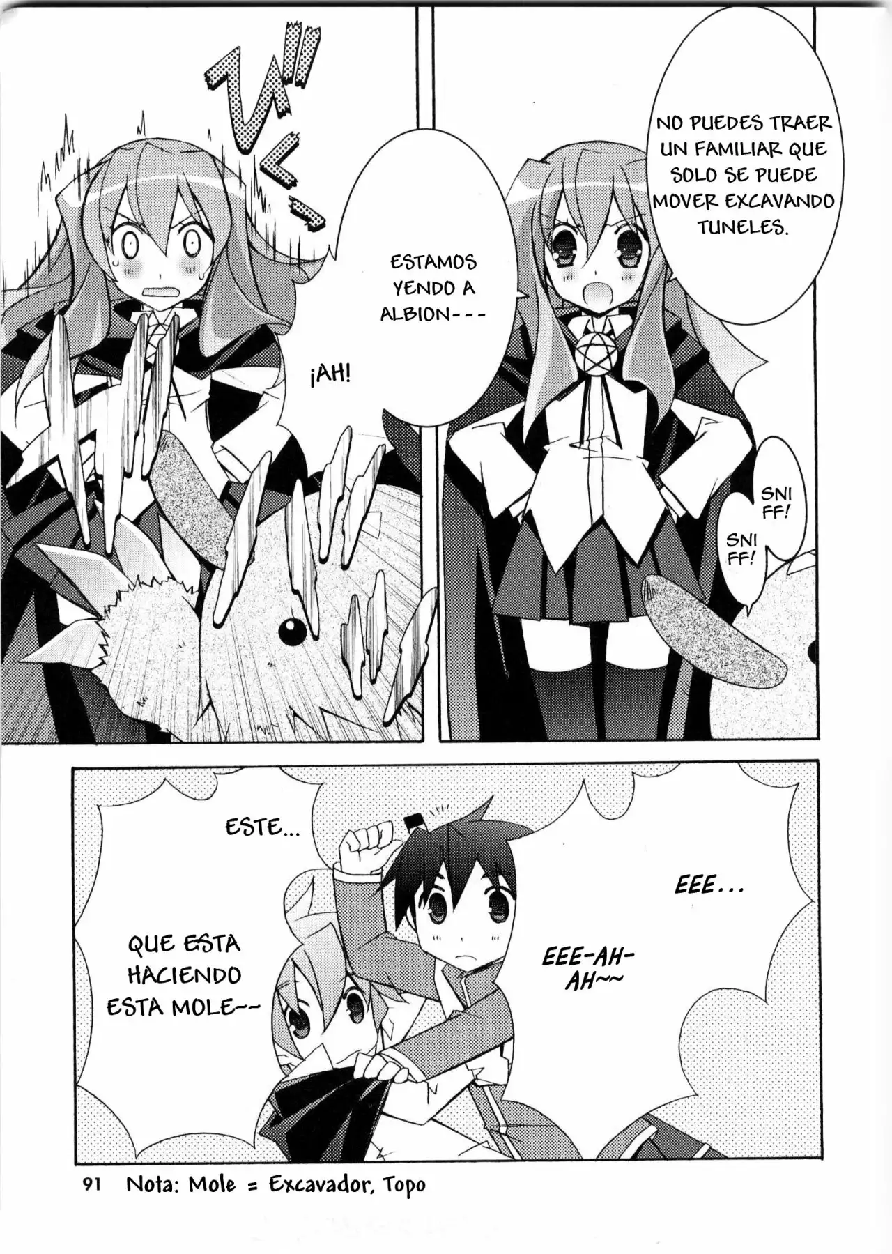 Zero no tsukaima capítulo 14 página 21