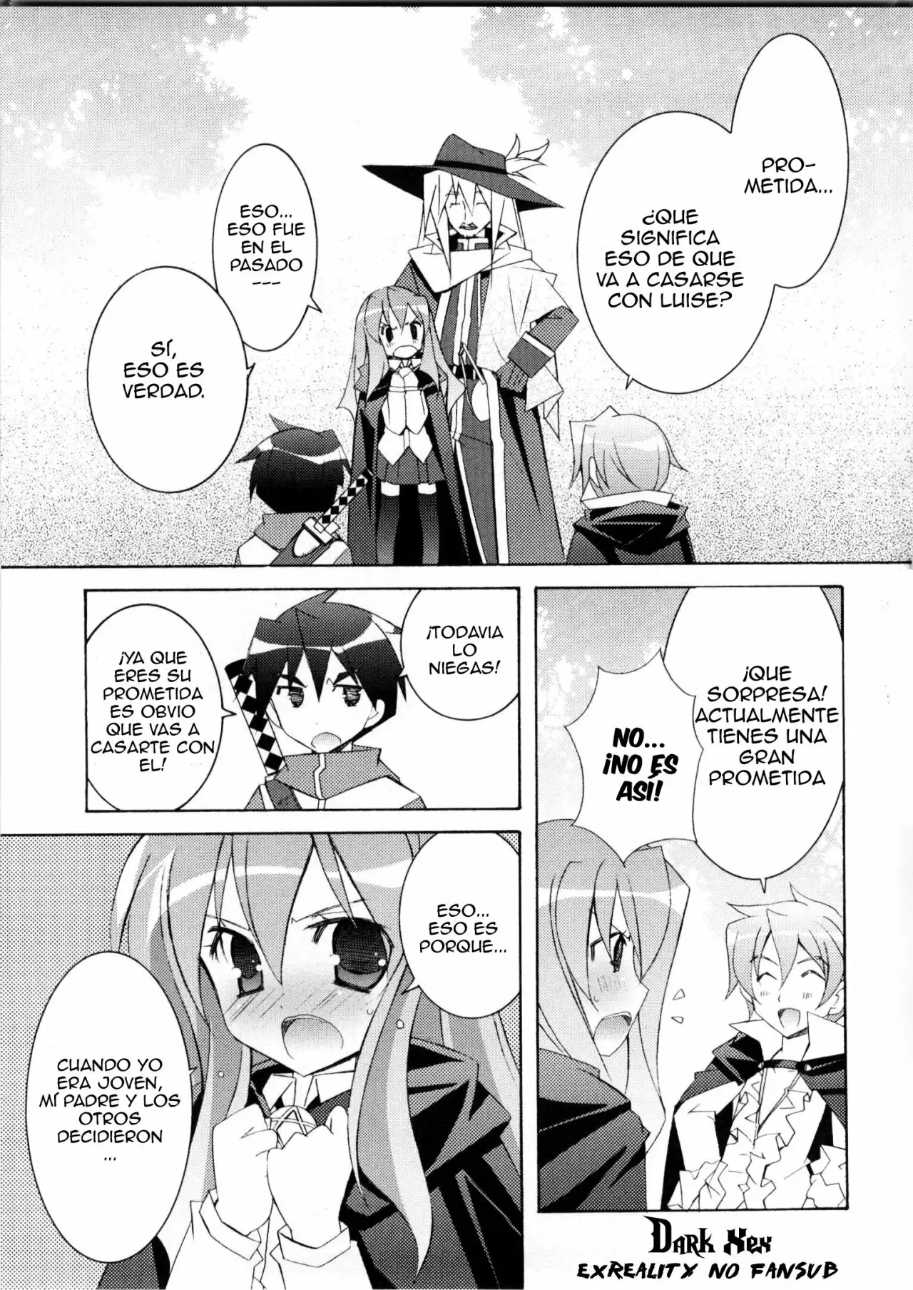 Zero no tsukaima capítulo 15 página 1
