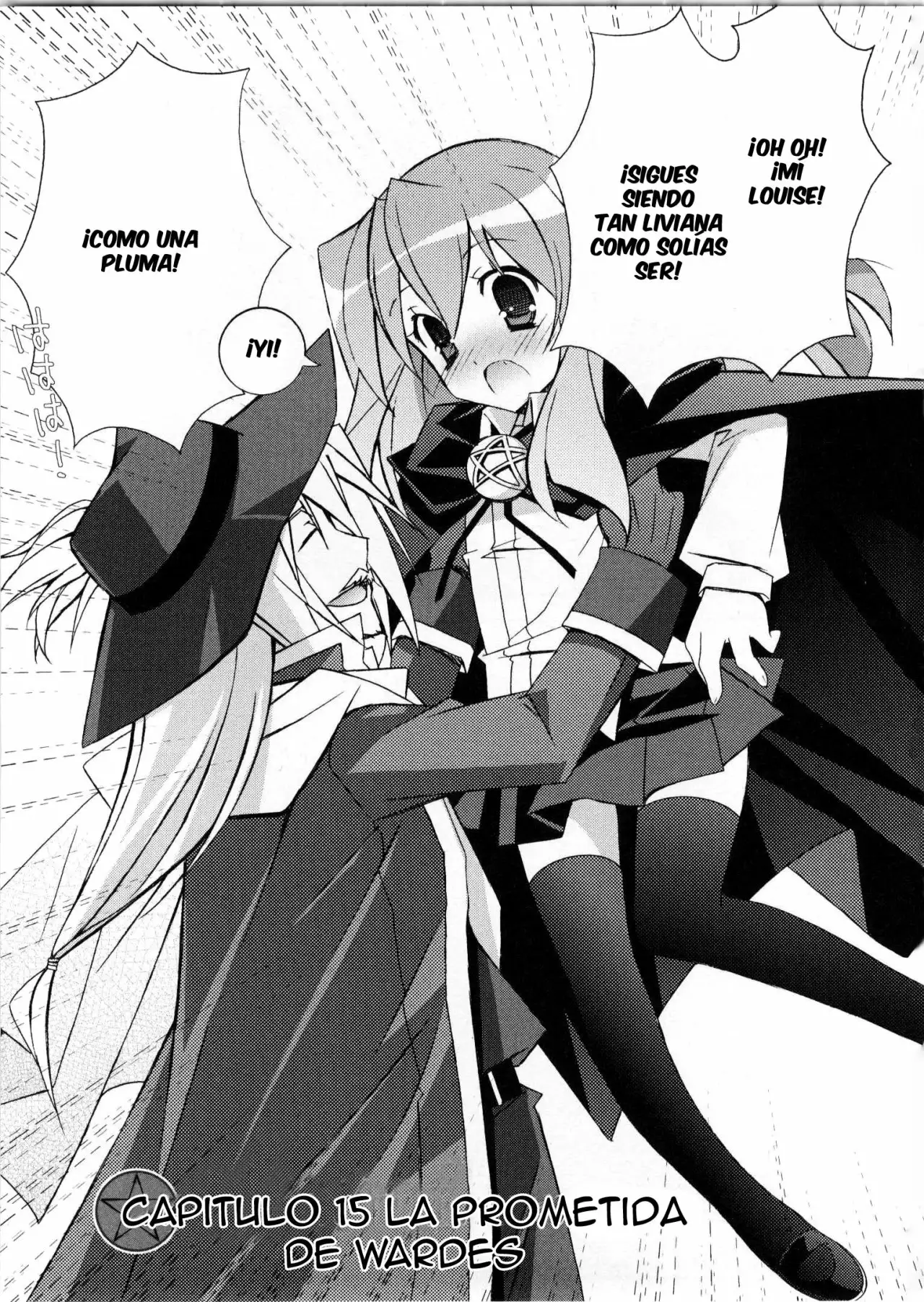 Zero no tsukaima capítulo 15 página 3