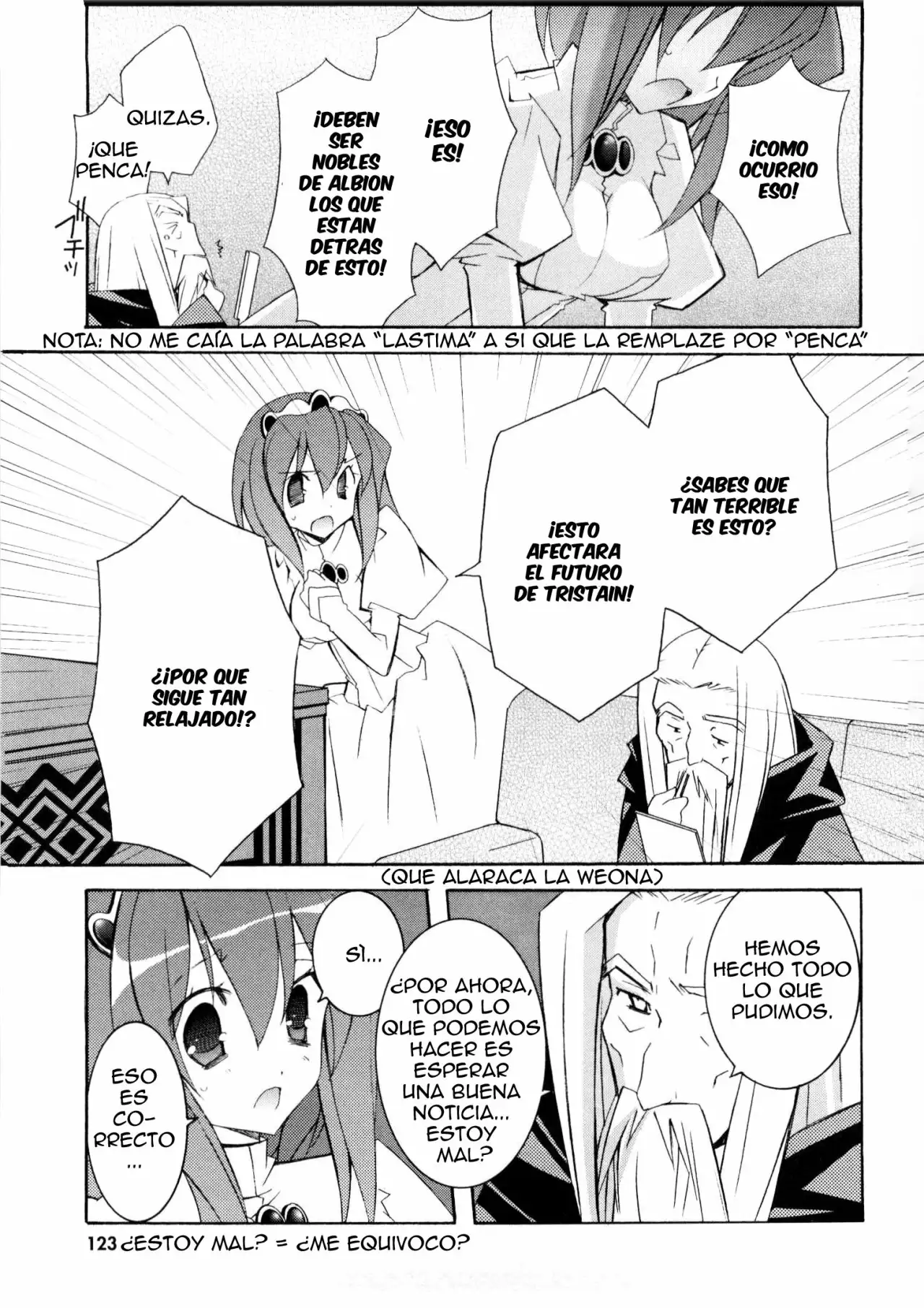 Zero no tsukaima capítulo 15 página 19