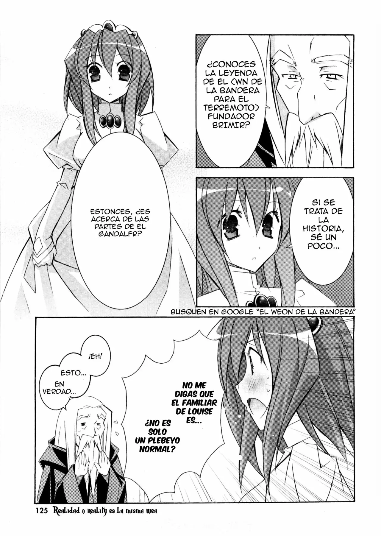 Zero no tsukaima capítulo 15 página 21