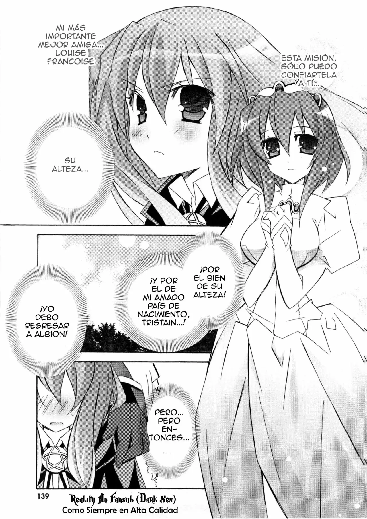 Zero no tsukaima capítulo 16 página 1