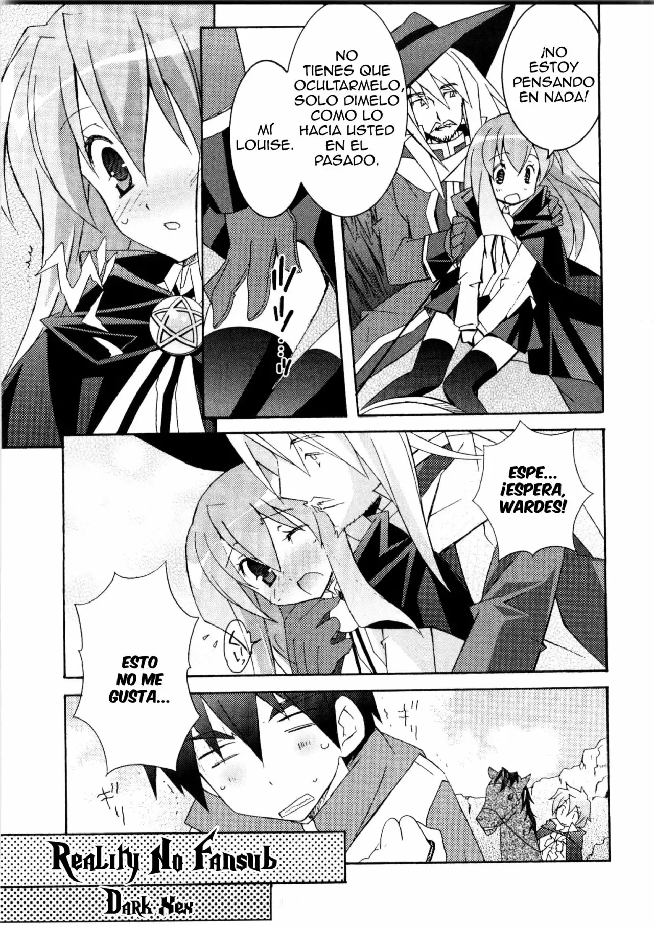 Zero no tsukaima capítulo 16 página 3