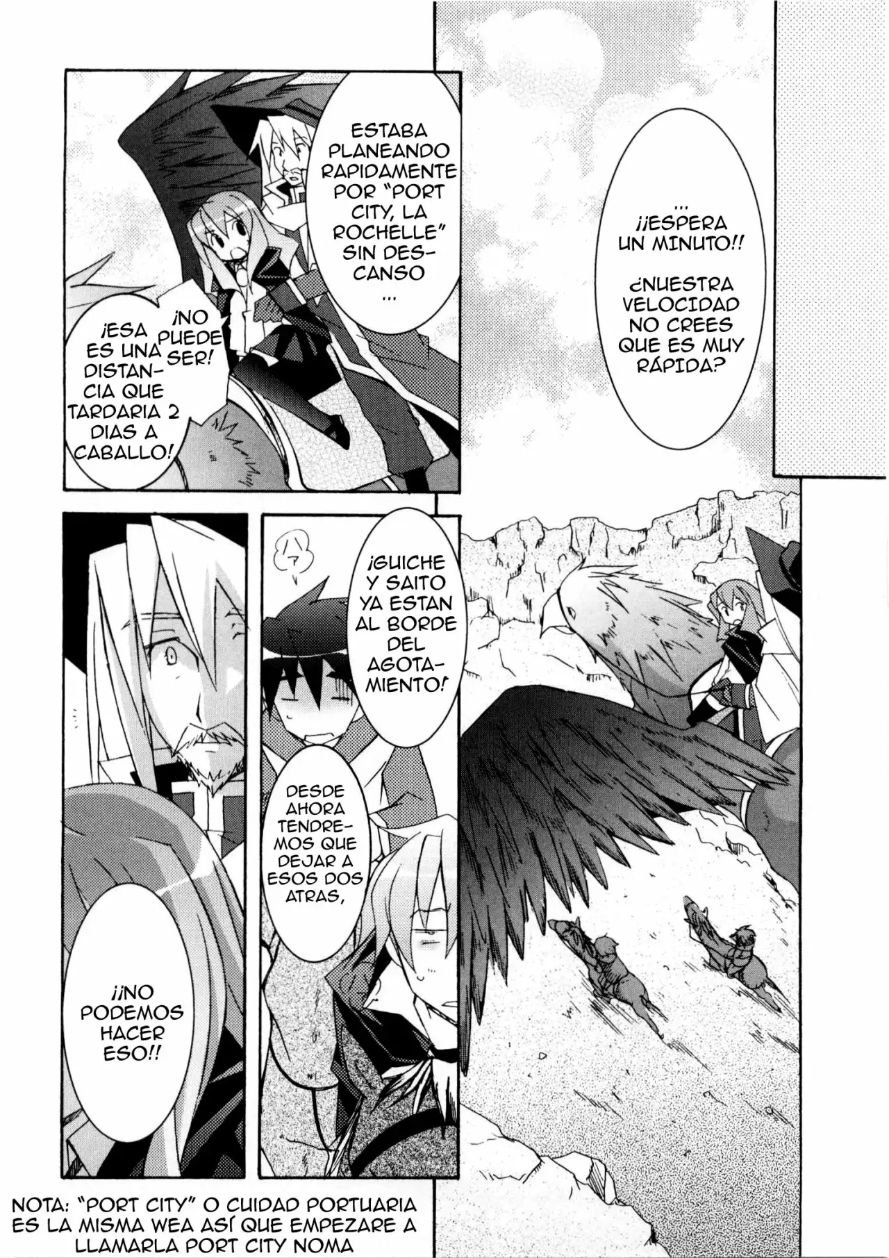 Zero no tsukaima capítulo 16 página 4