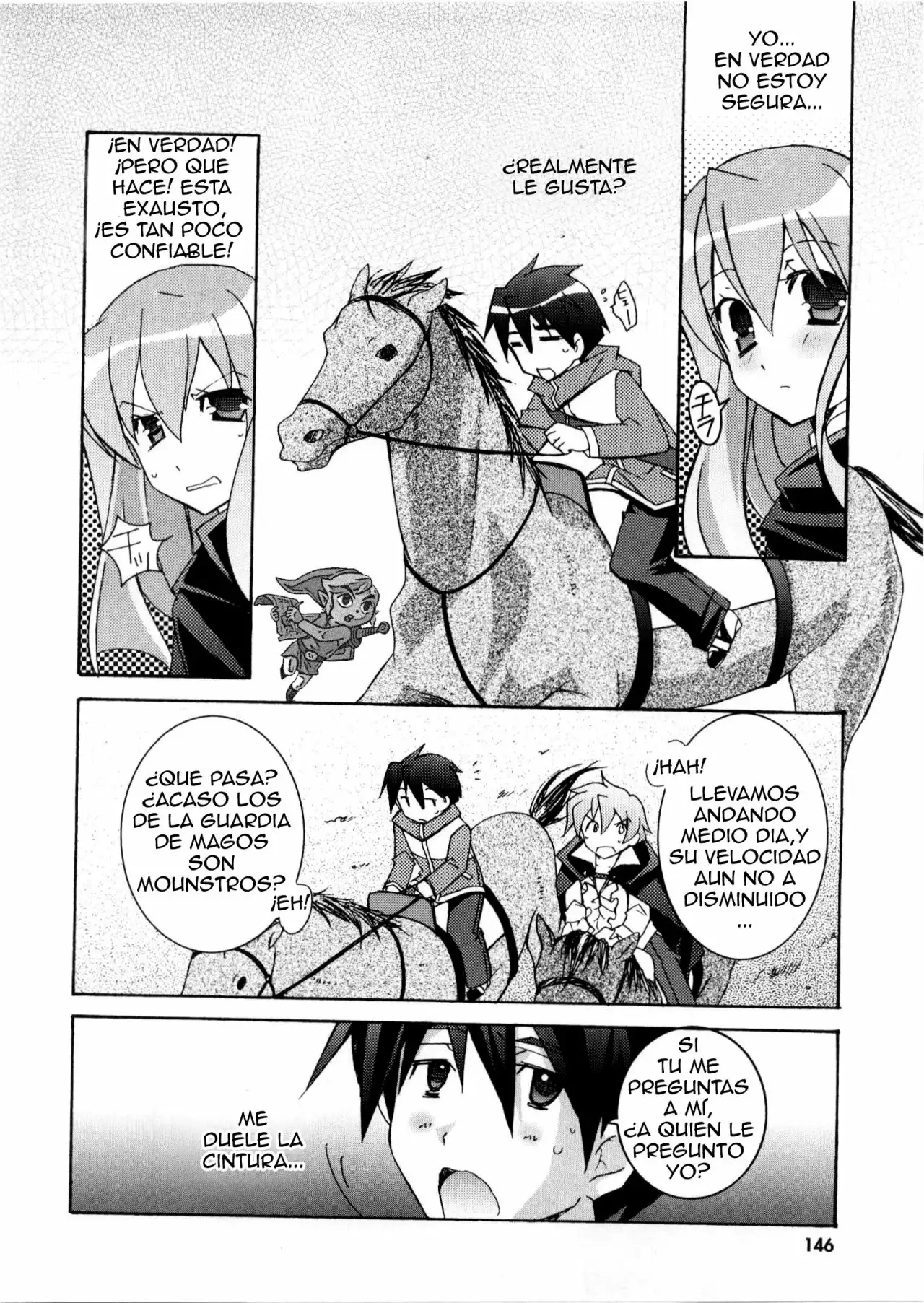 Zero no tsukaima capítulo 16 página 8