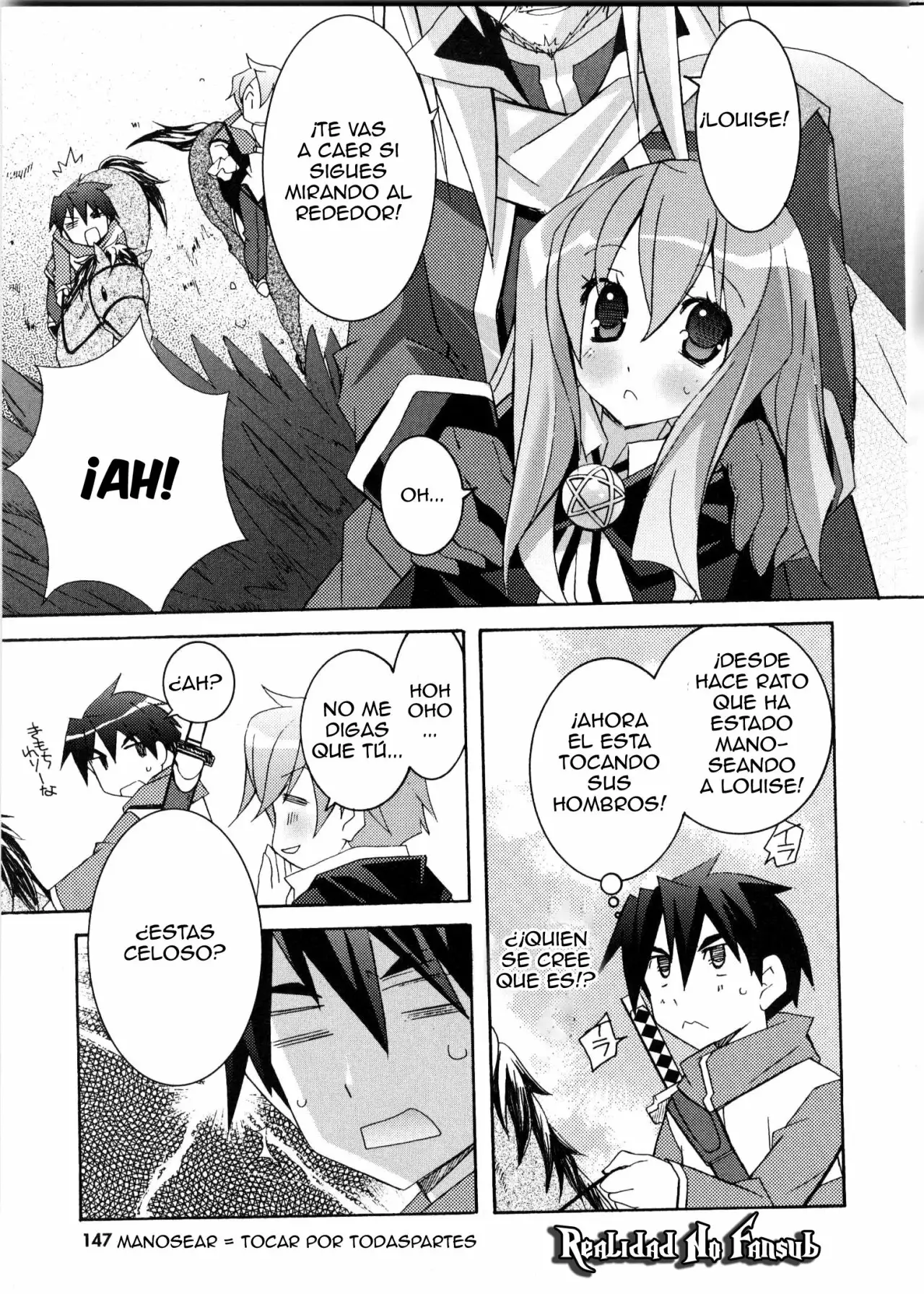 Zero no tsukaima capítulo 16 página 9