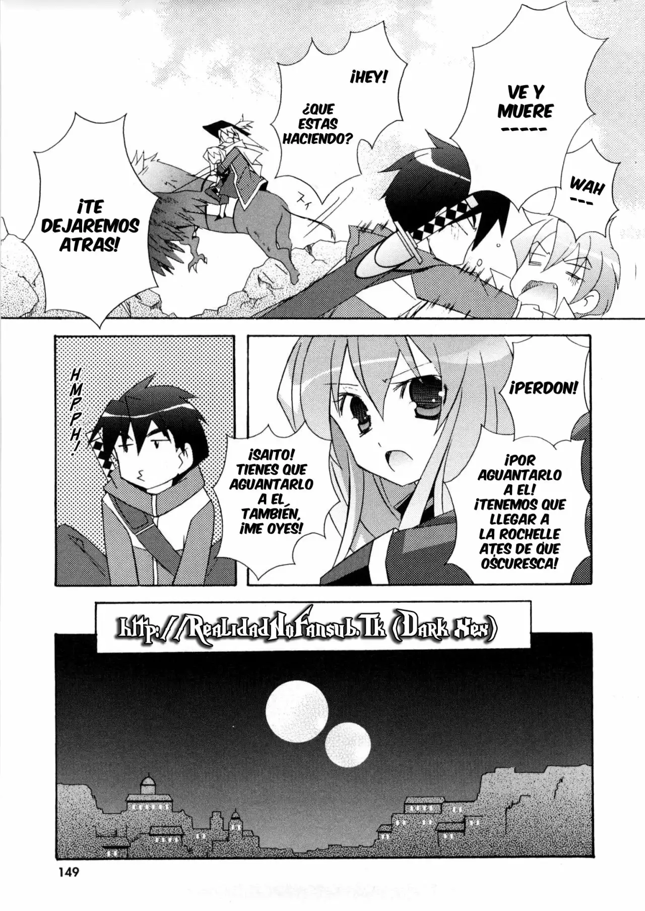 Zero no tsukaima capítulo 16 página 11