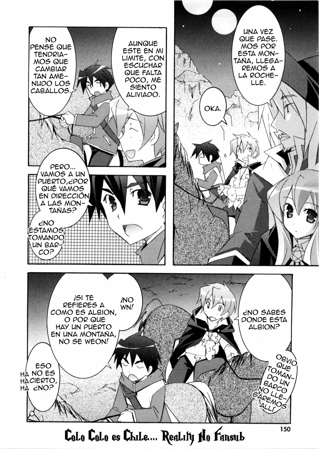 Zero no tsukaima capítulo 16 página 12