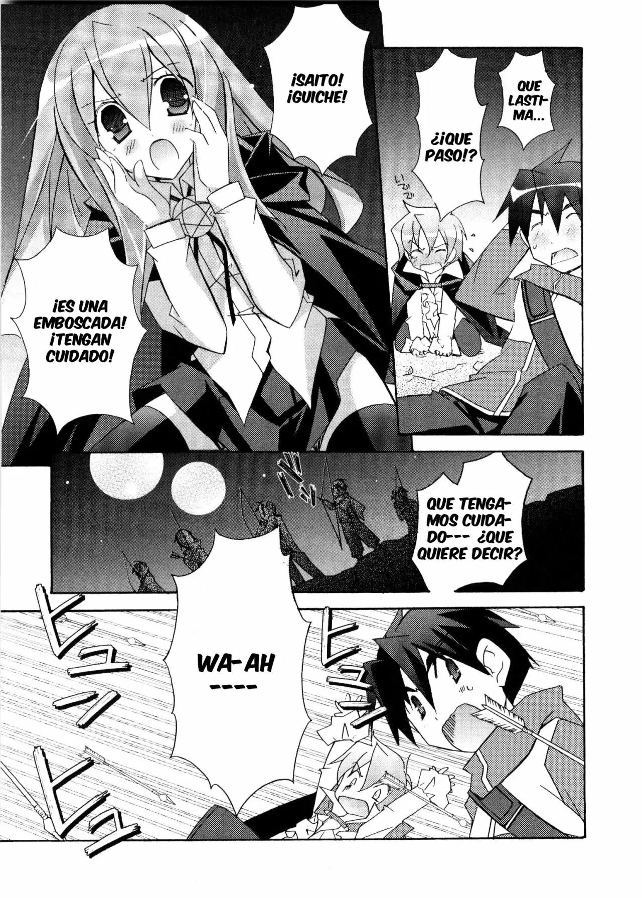 Zero no tsukaima capítulo 16 página 15