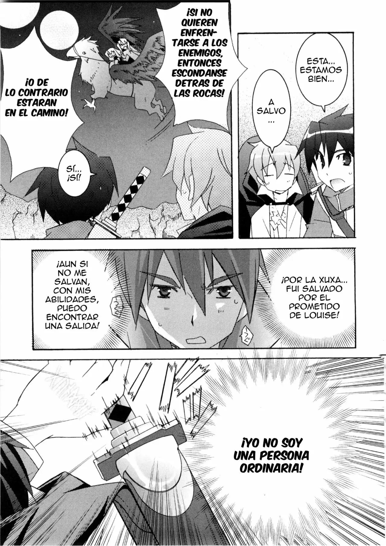 Zero no tsukaima capítulo 16 página 17