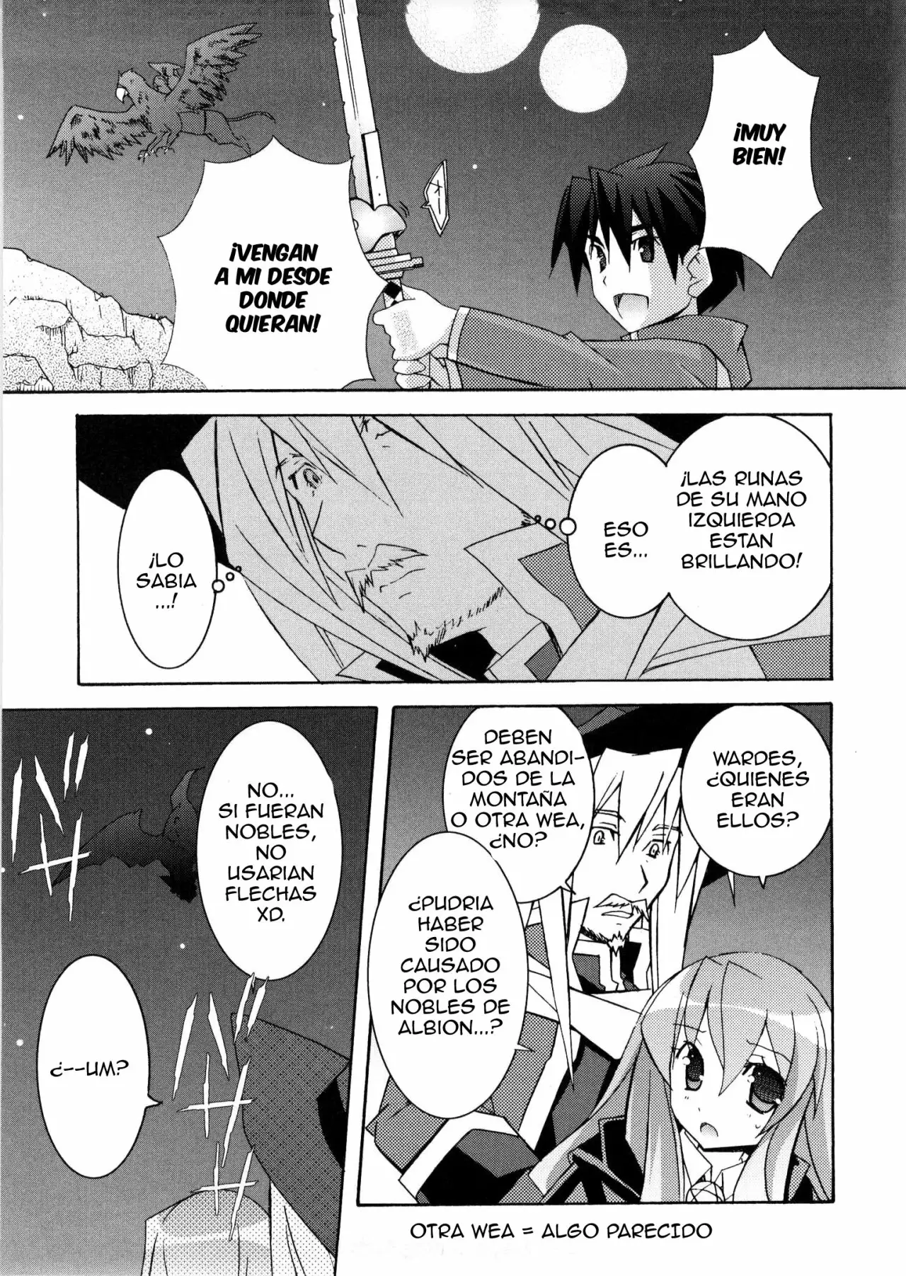 Zero no tsukaima capítulo 16 página 19
