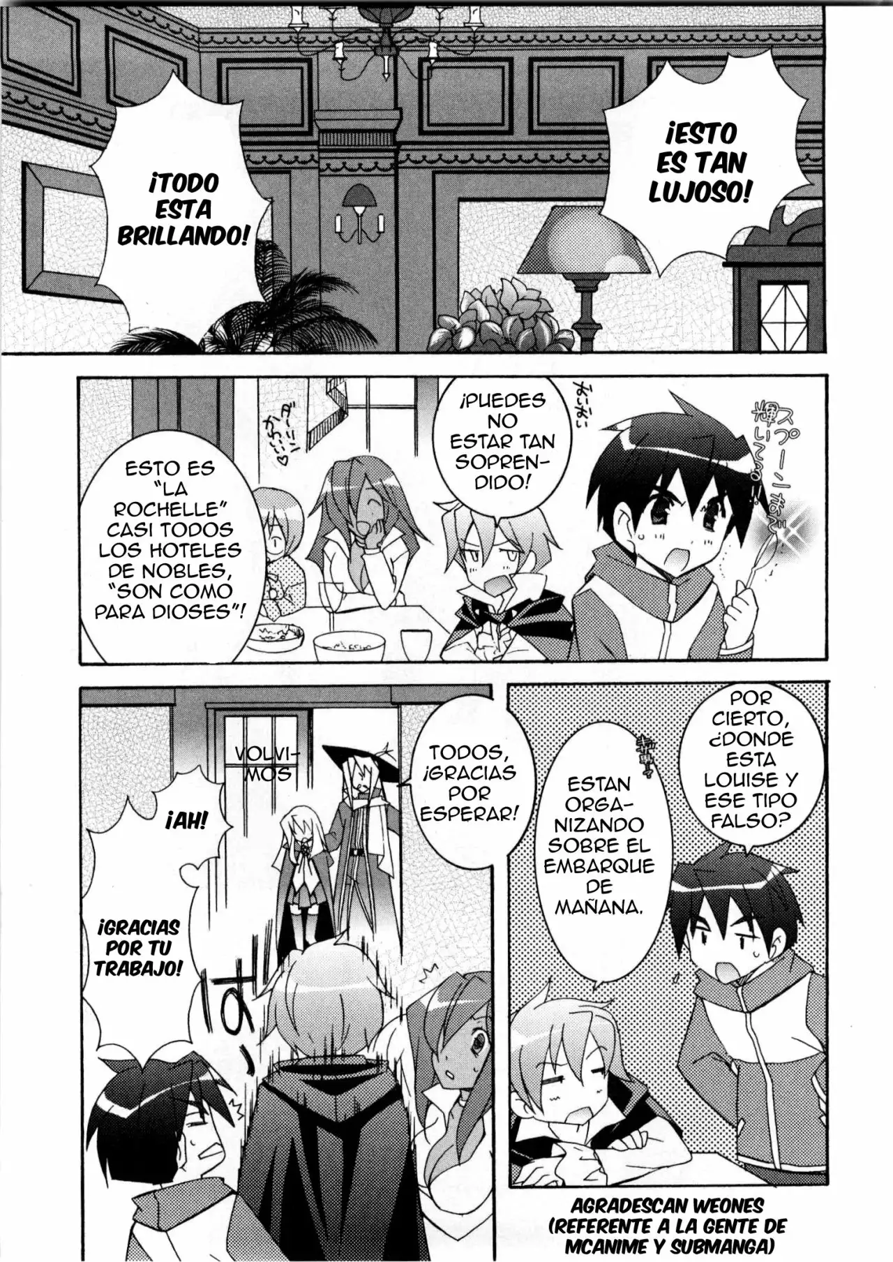 Zero no tsukaima capítulo 16 página 33