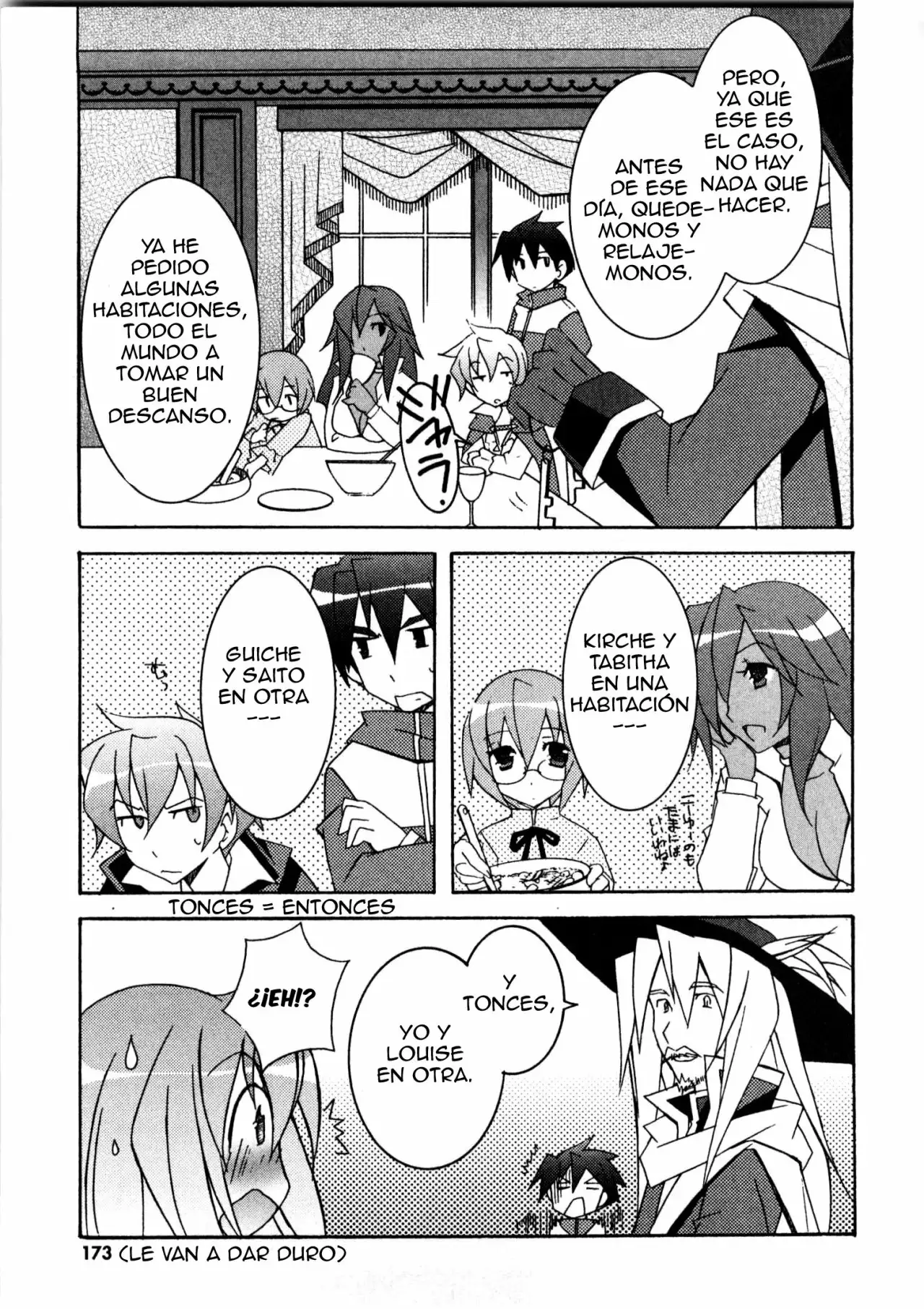 Zero no tsukaima capítulo 16 página 35