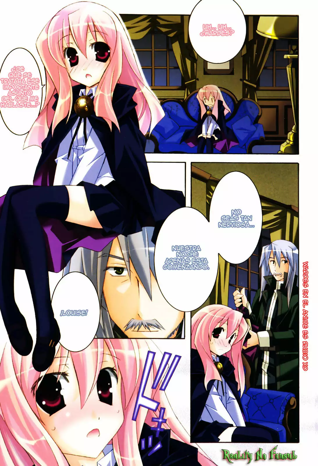 Zero no tsukaima capítulo 17 página 1