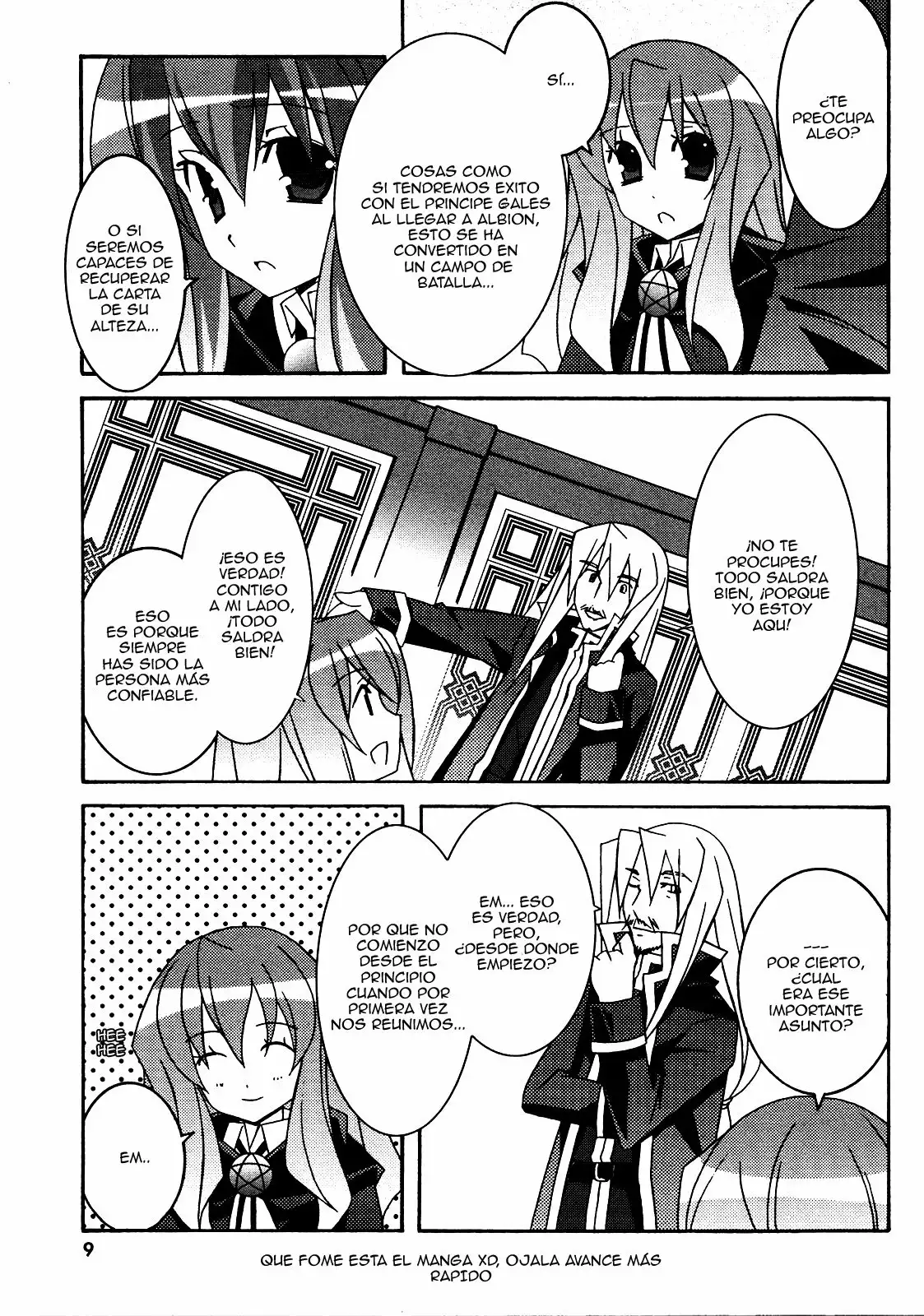 Zero no tsukaima capítulo 17 página 9