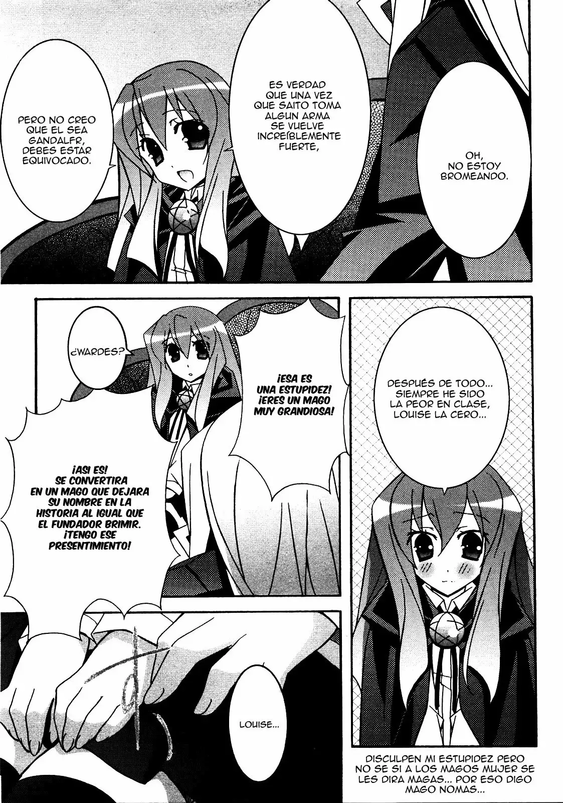 Zero no tsukaima capítulo 17 página 13