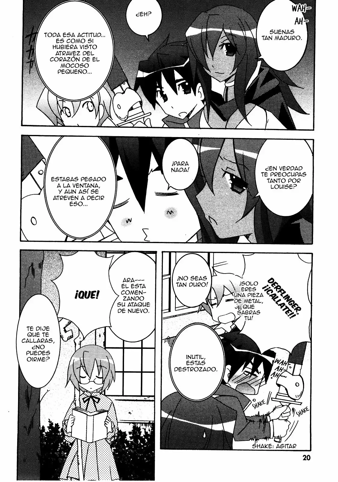 Zero no tsukaima capítulo 17 página 20