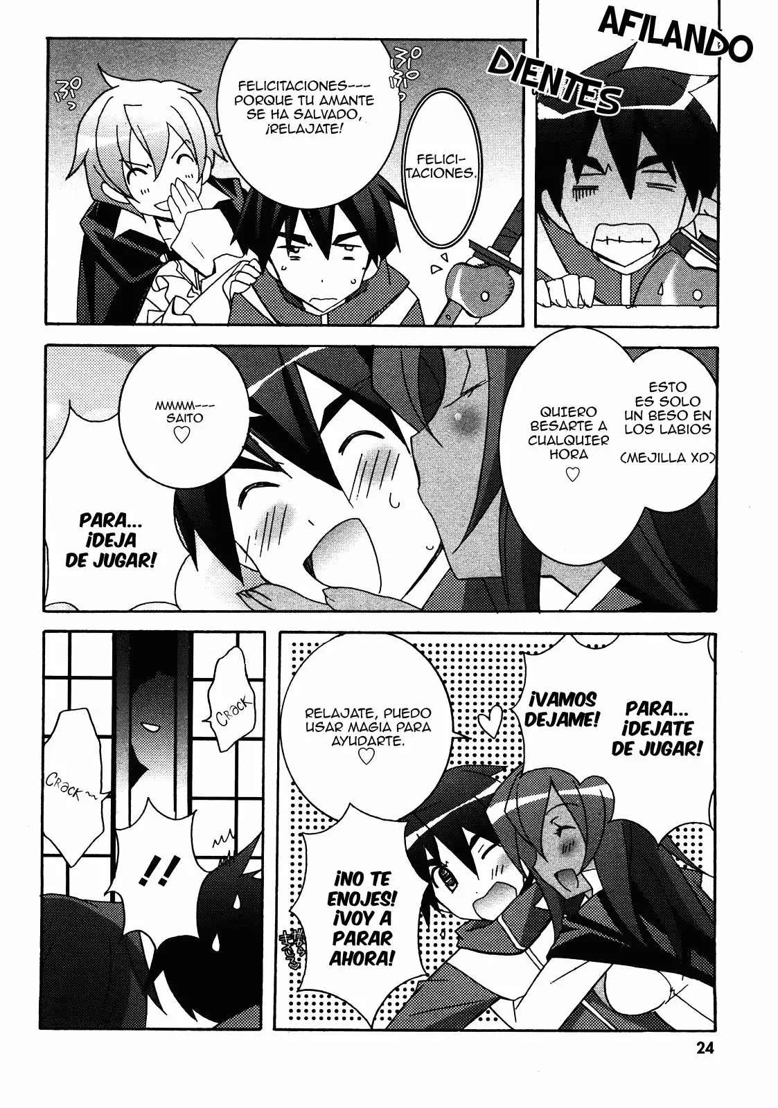 Zero no tsukaima capítulo 17 página 24