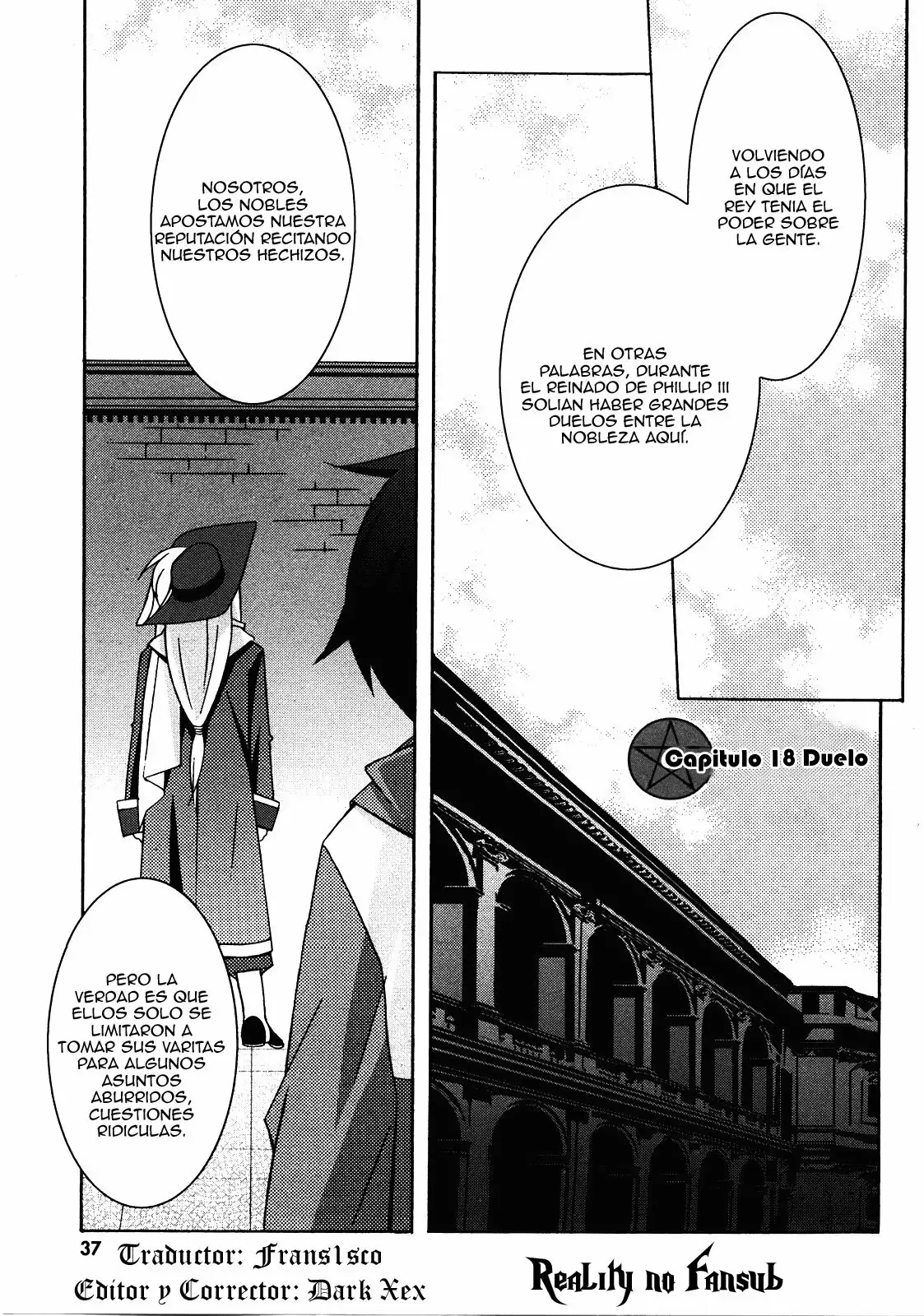 Zero no tsukaima capítulo 18 página 1