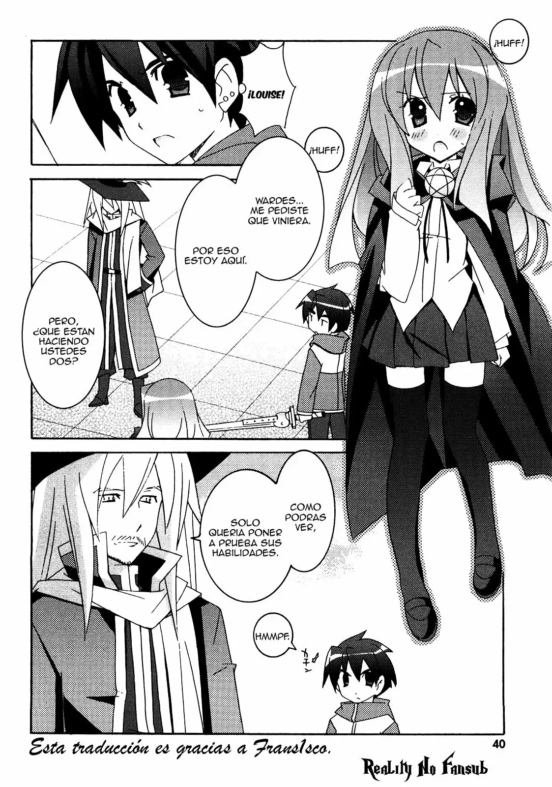 Zero no tsukaima capítulo 18 página 4