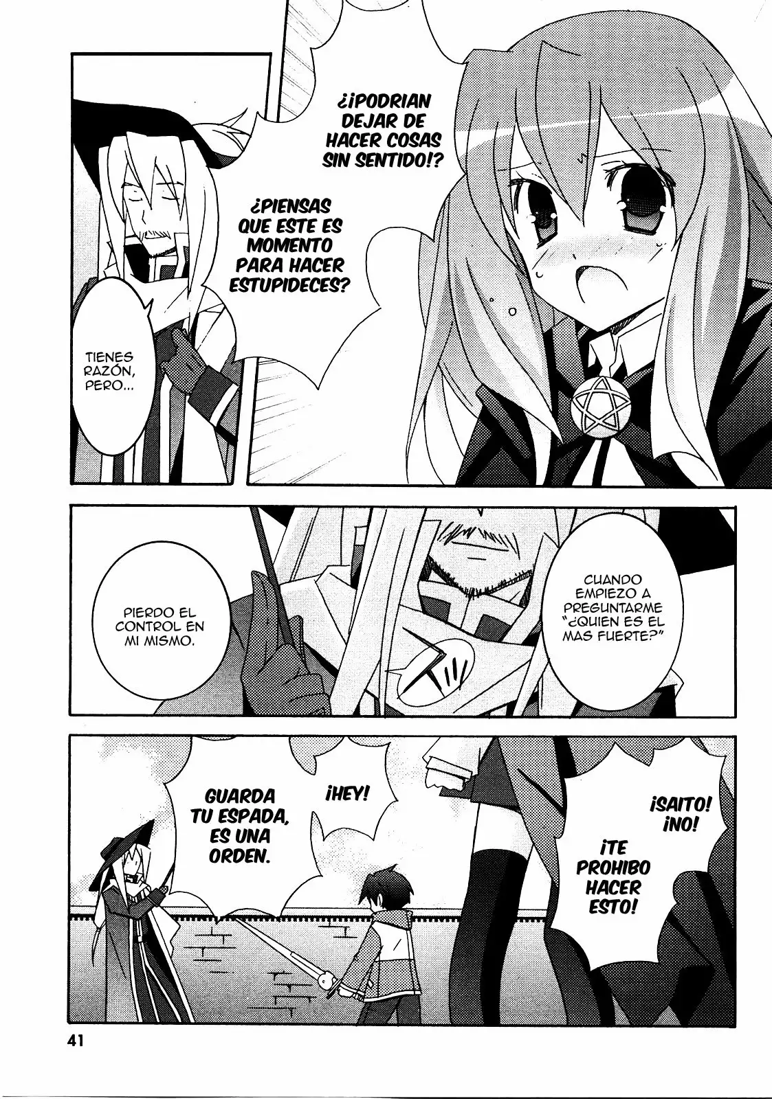 Zero no tsukaima capítulo 18 página 5
