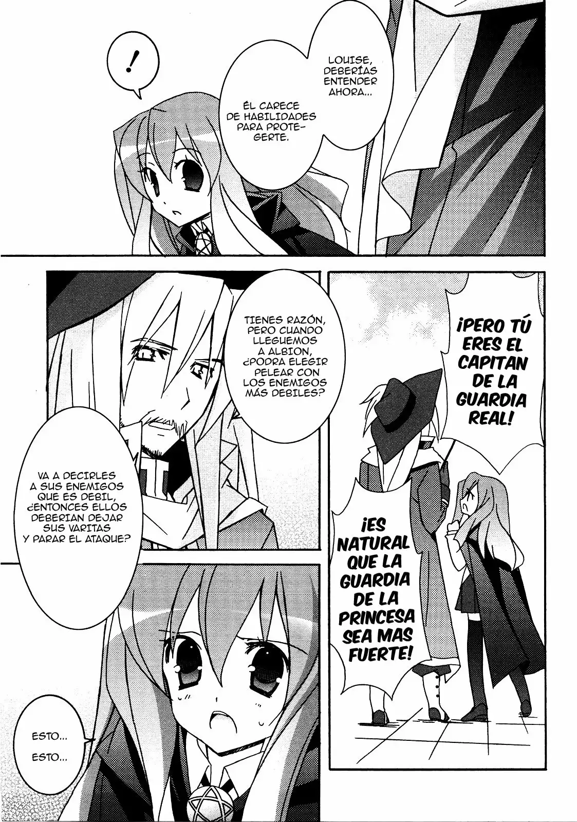 Zero no tsukaima capítulo 18 página 21