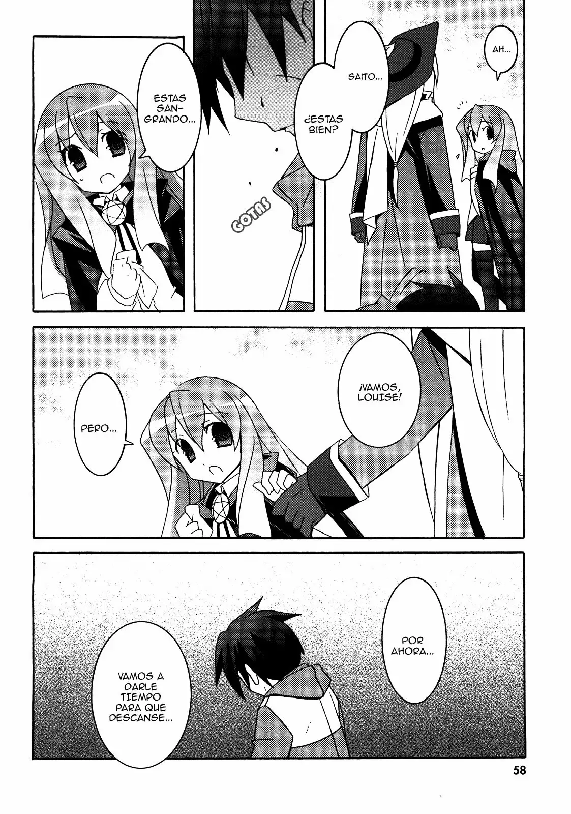 Zero no tsukaima capítulo 18 página 22