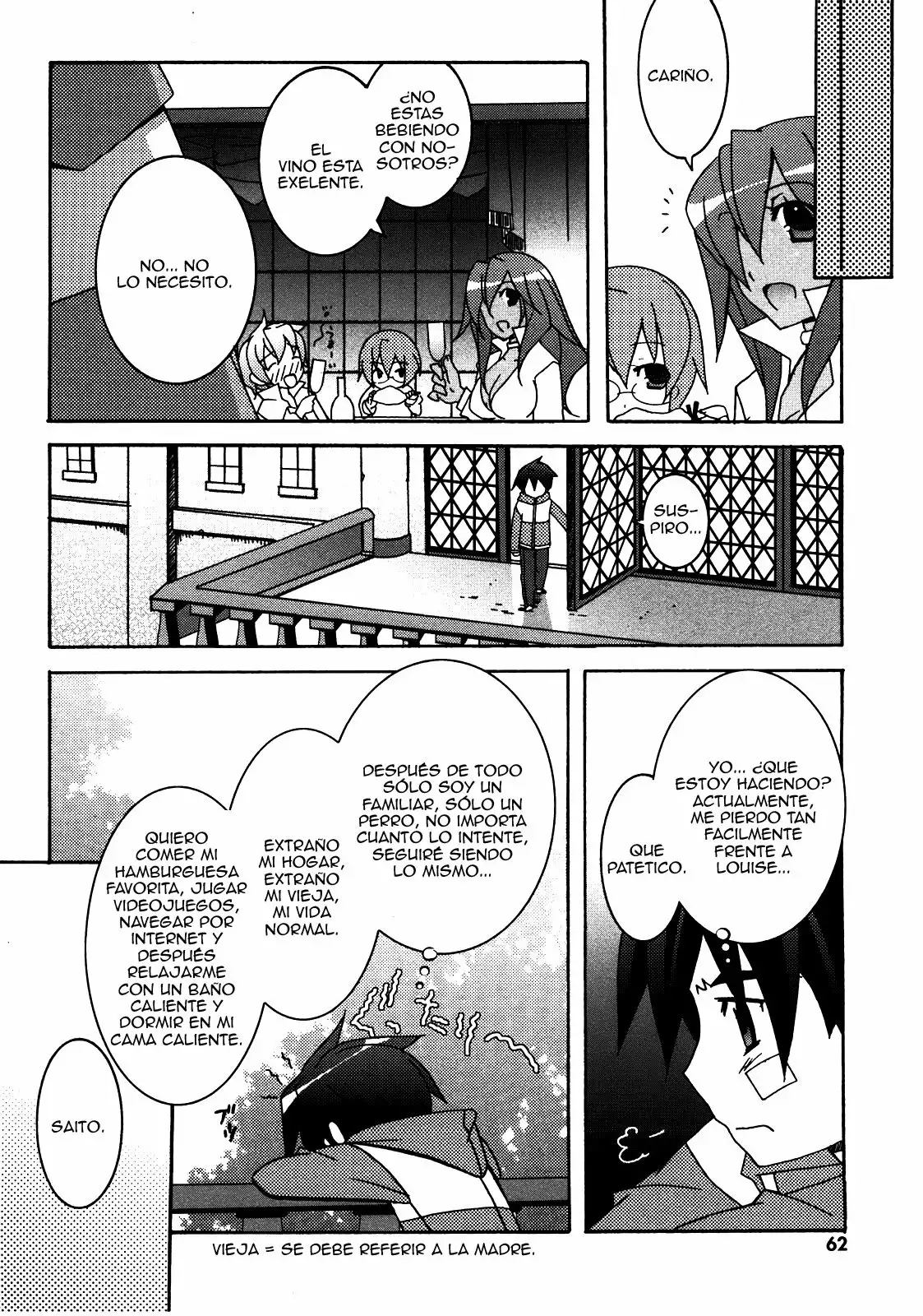 Zero no tsukaima capítulo 18 página 26