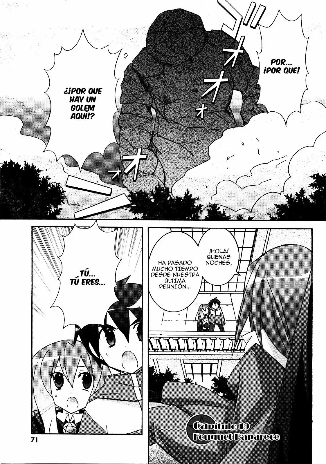 Zero no tsukaima capítulo 19 página 1