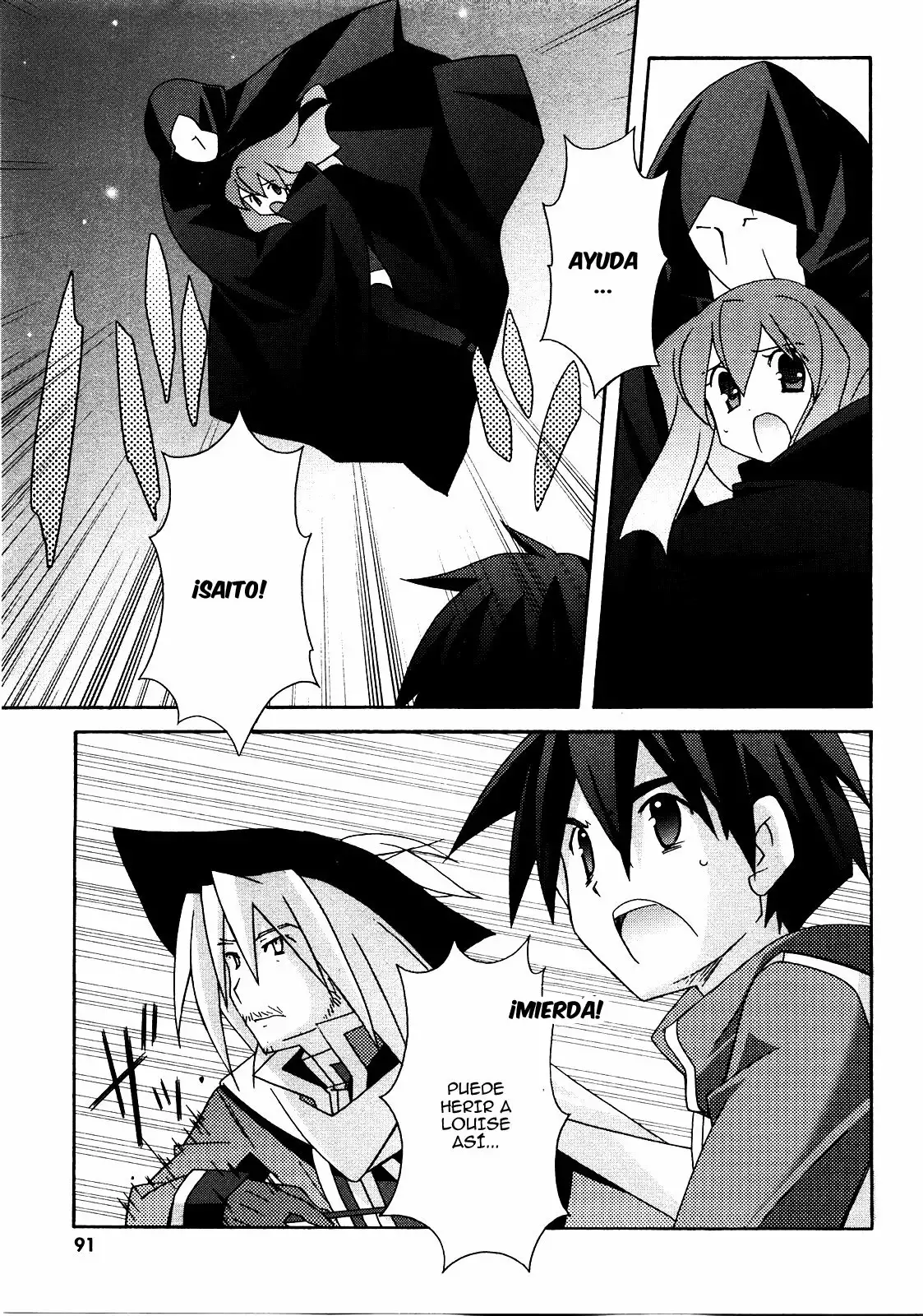 Zero no tsukaima capítulo 19 página 21