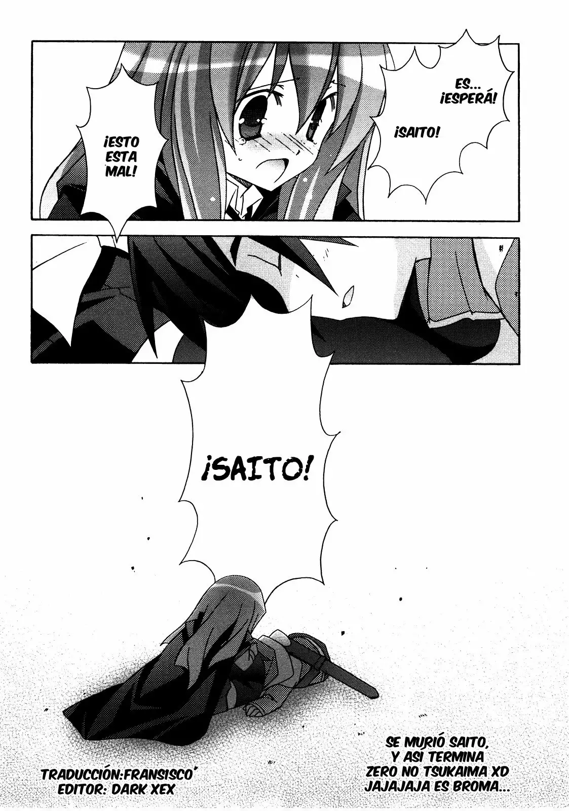 Zero no tsukaima capítulo 19 página 32