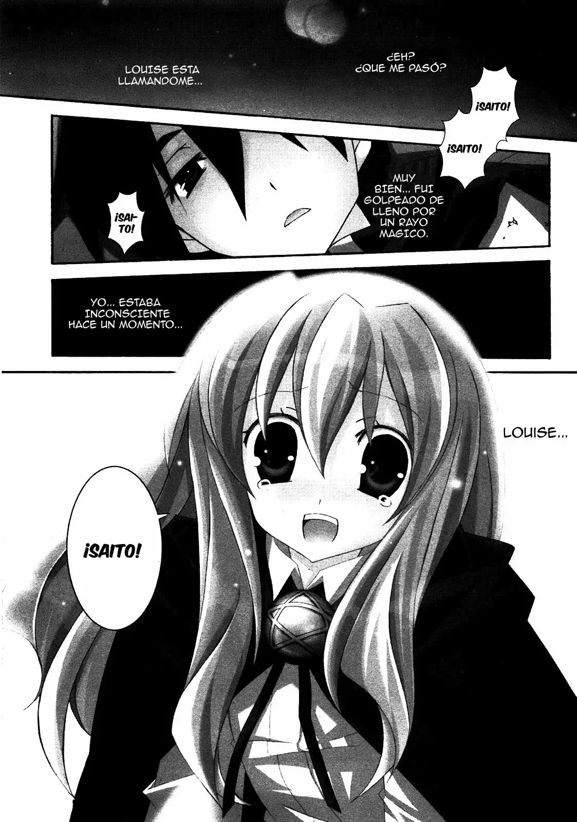 Zero no tsukaima capítulo 20 página 1