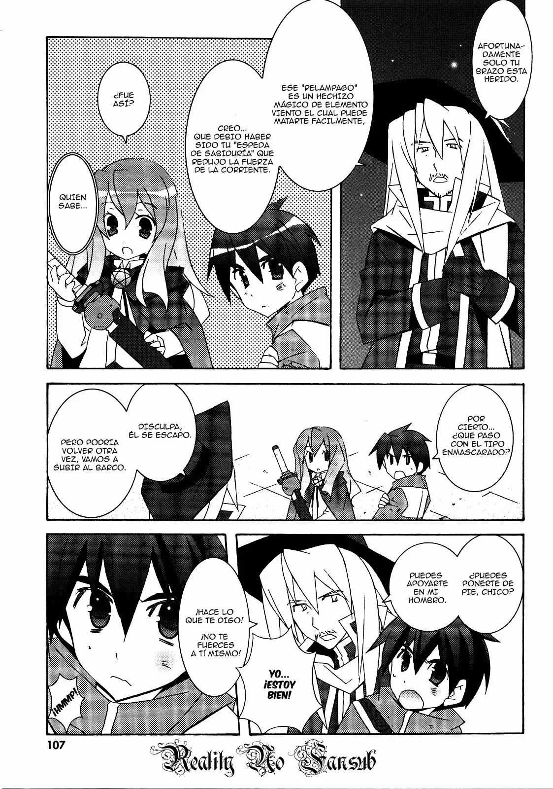Zero no tsukaima capítulo 20 página 3