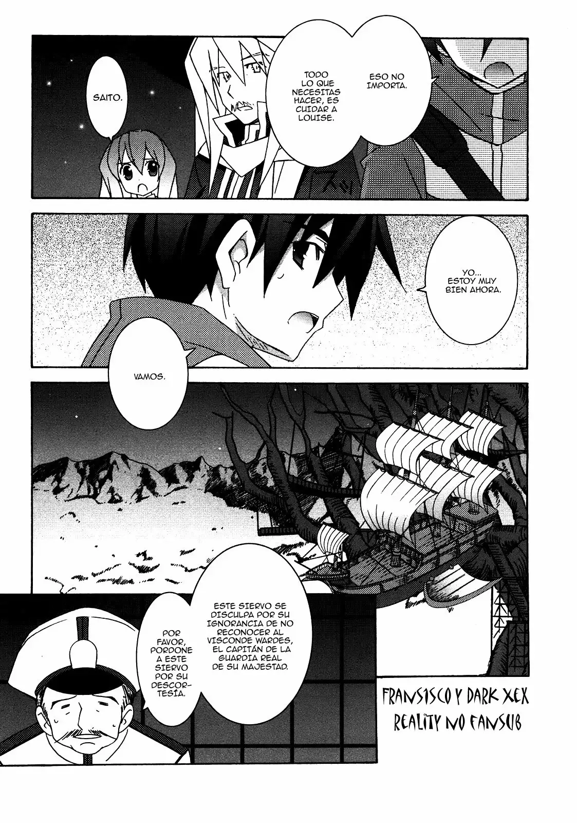 Zero no tsukaima capítulo 20 página 4