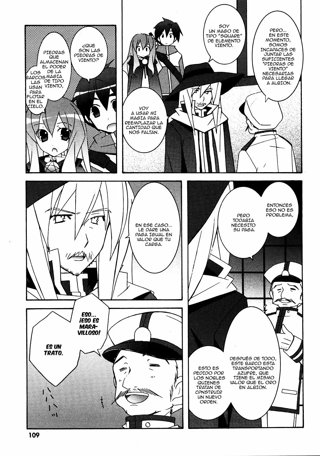 Zero no tsukaima capítulo 20 página 5