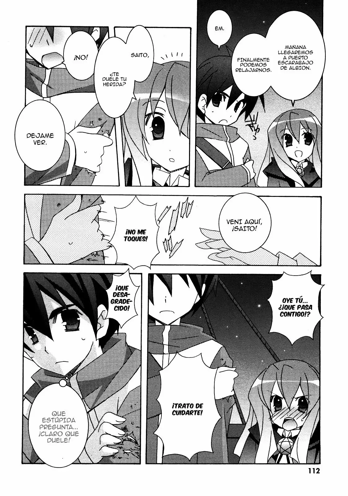 Zero no tsukaima capítulo 20 página 8