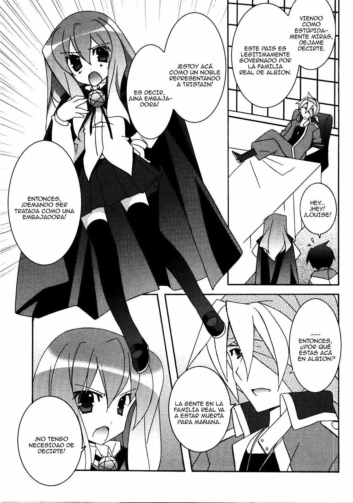 Zero no tsukaima capítulo 20 página 27