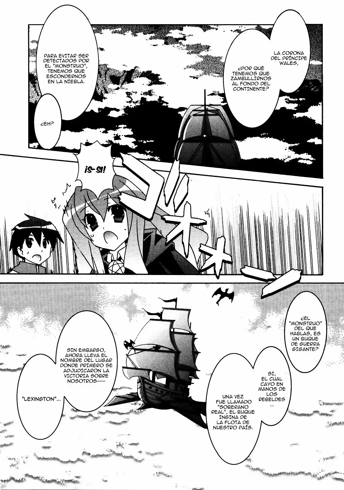 Zero no tsukaima capítulo 21 página 1
