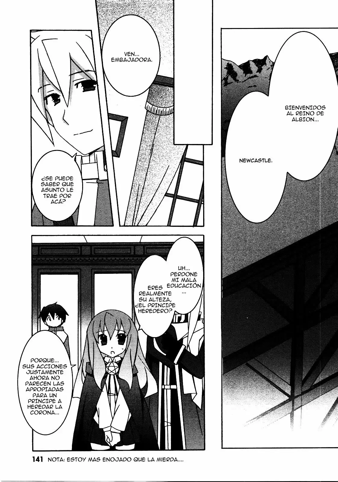 Zero no tsukaima capítulo 21 página 3