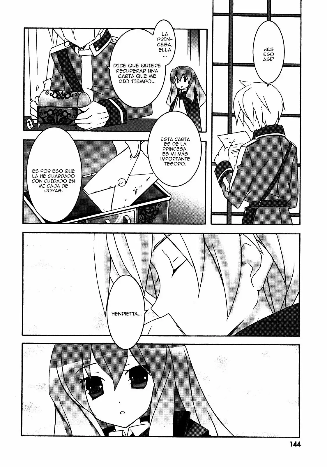 Zero no tsukaima capítulo 21 página 6