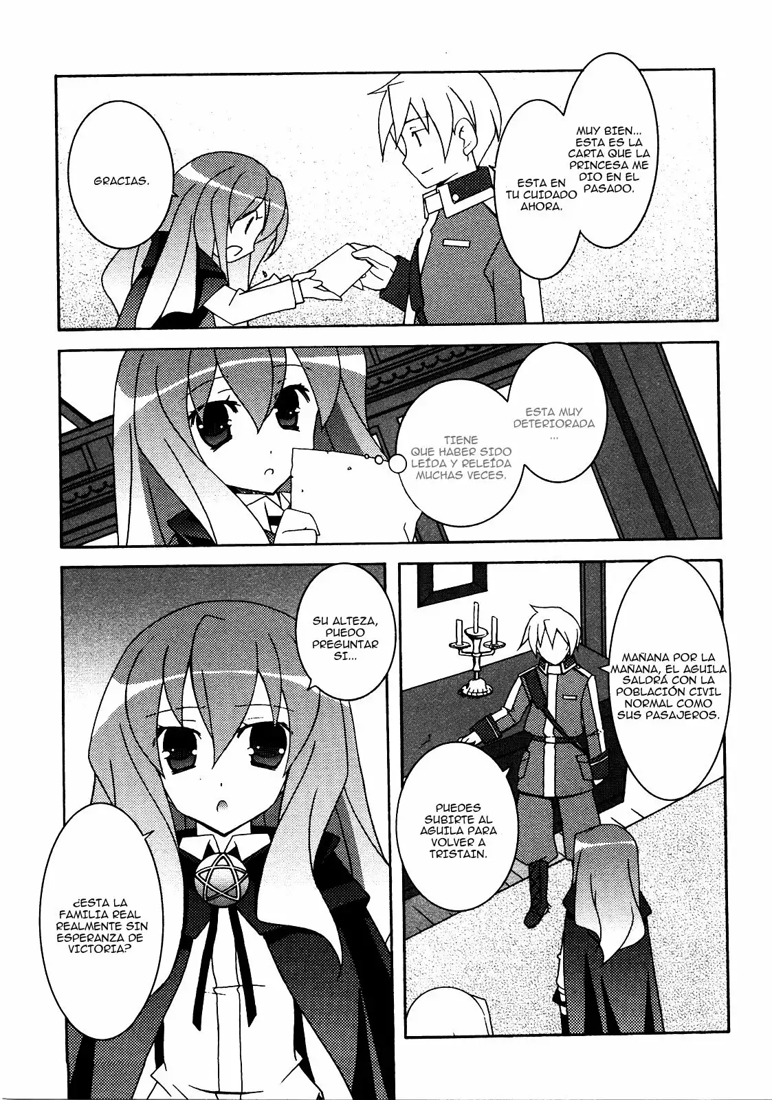 Zero no tsukaima capítulo 21 página 7