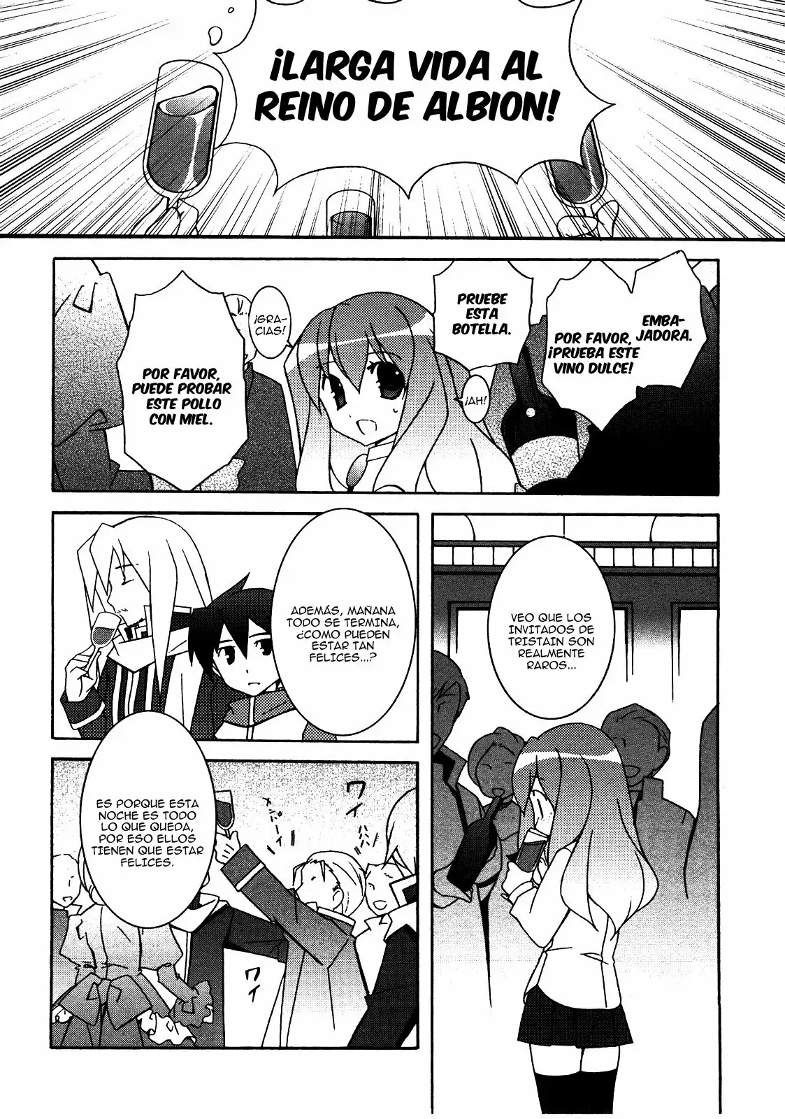 Zero no tsukaima capítulo 21 página 14