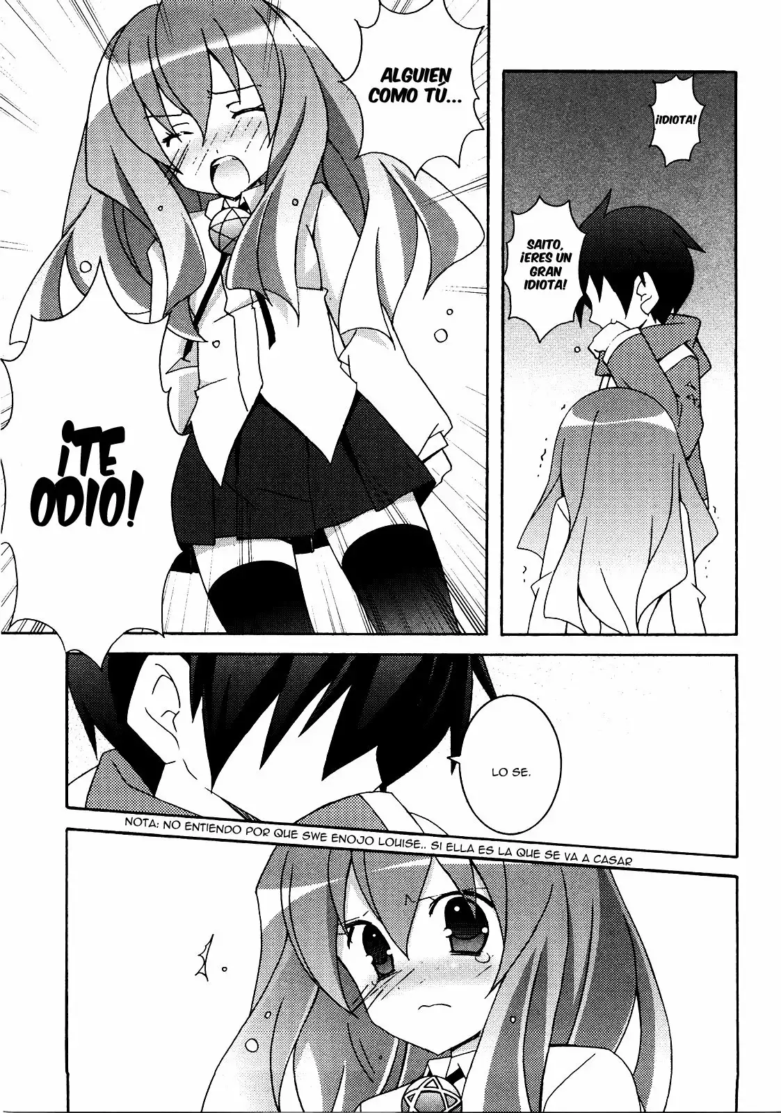 Zero no tsukaima capítulo 21 página 33