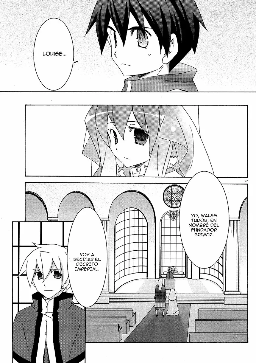 Zero no tsukaima capítulo 22 página 7