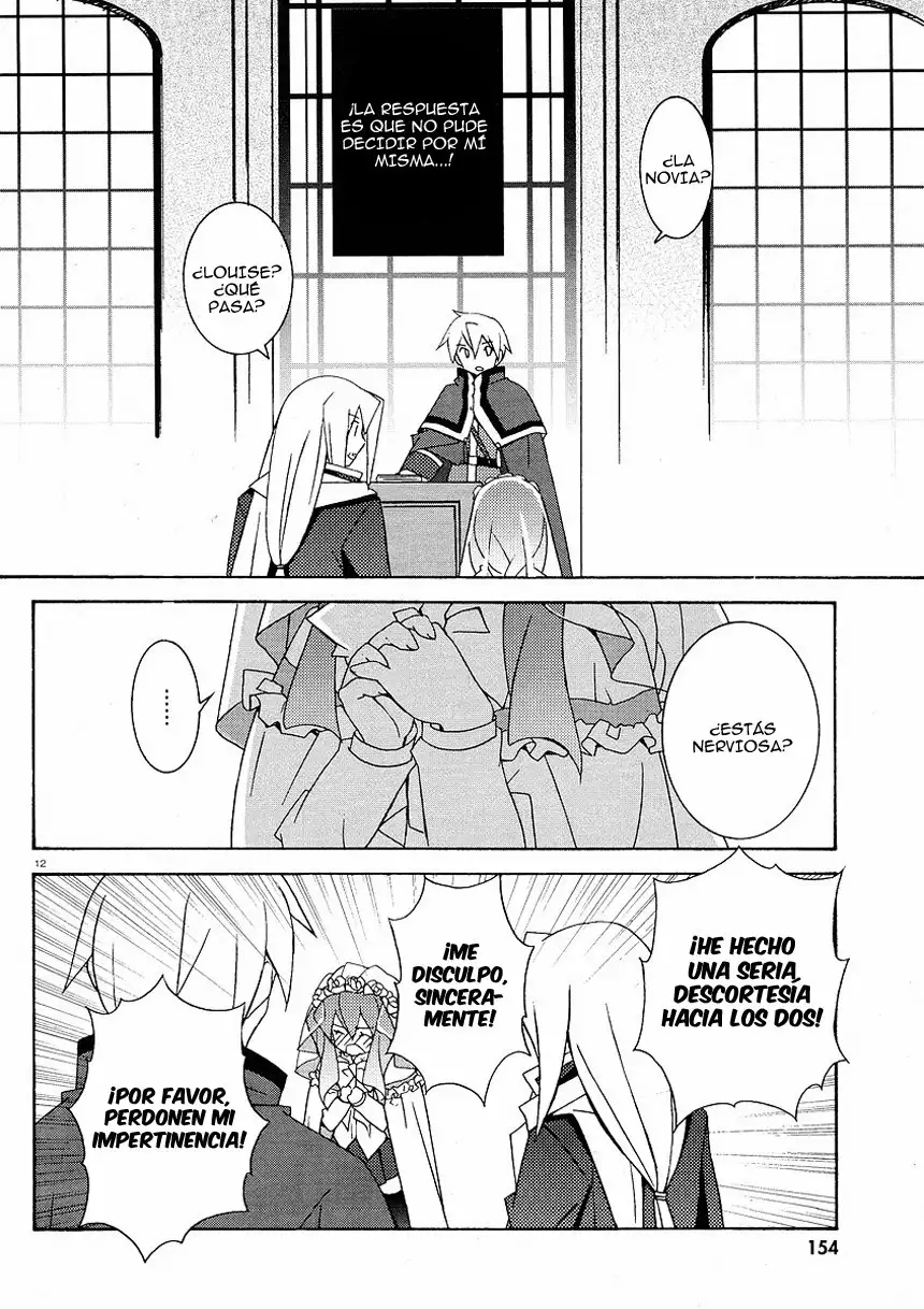 Zero no tsukaima capítulo 22 página 12