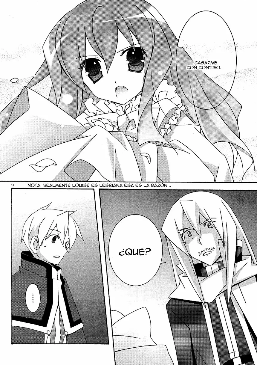 Zero no tsukaima capítulo 22 página 14